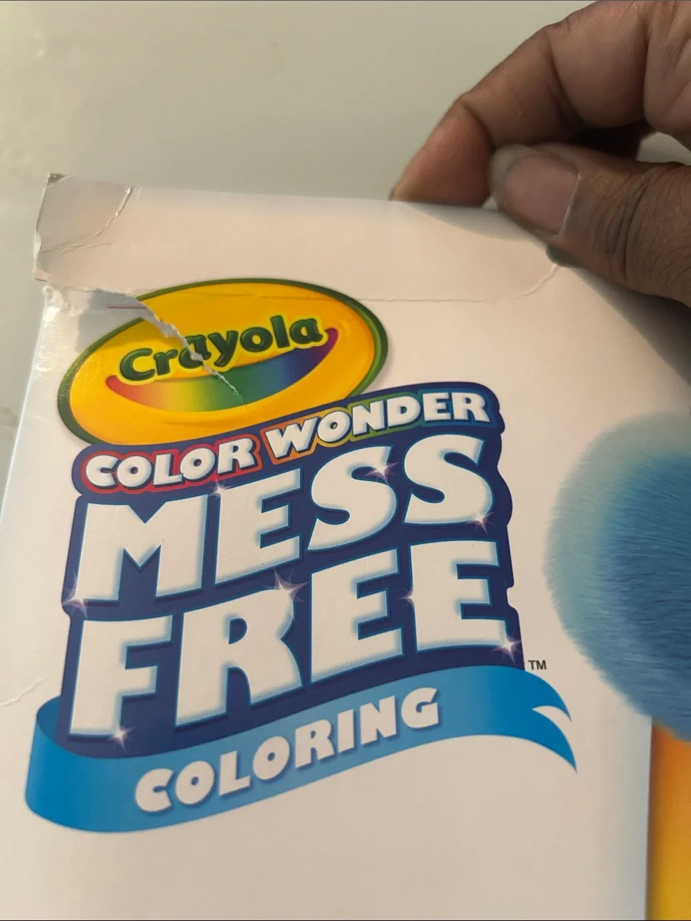 Crayola Mess Free Coloring Set featuring Blue — Blue, Yellow, Purple, Pink